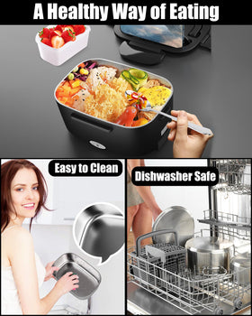 Buddew includes spoons, fork, and fruit box for convenience.