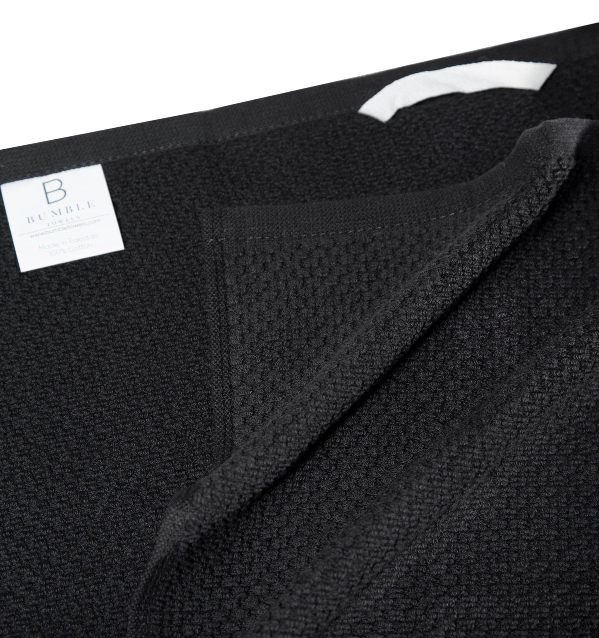 Bumble Towels six-pack with hanging loop for easy drying