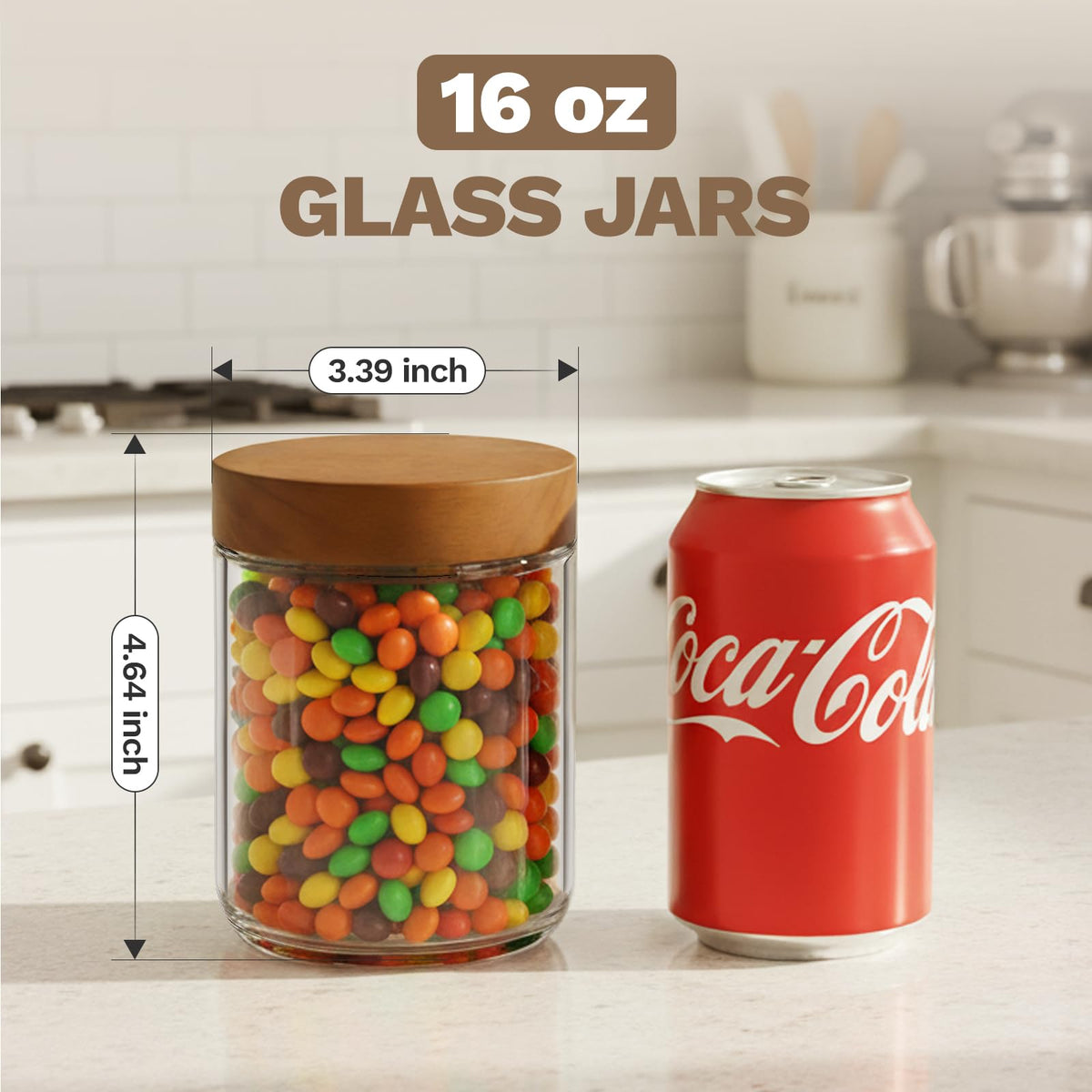 Bumobum 16oz jar with silicone seal keeps snacks fresh on the go
