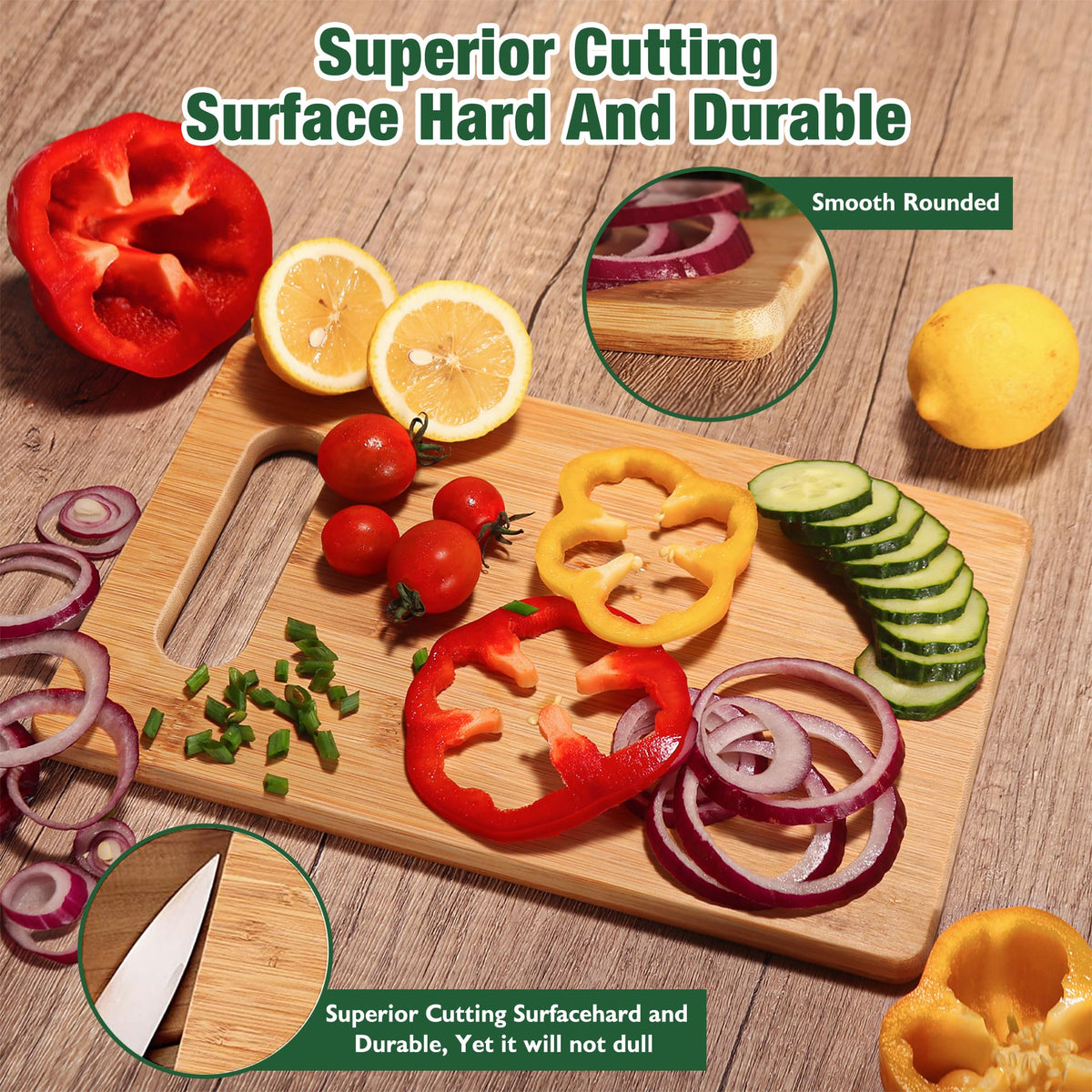 Busy Gaming Life back in 1961 cutting board on kitchen counter as a decorative piece.