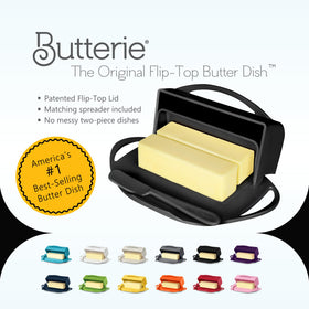Designed to fit Kerrygold and European butters in a compact form.