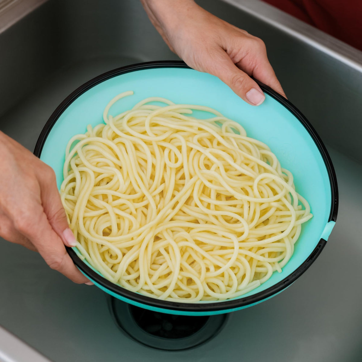 BUUBLE fruit and veggie wash feature helps quick, safe prep.