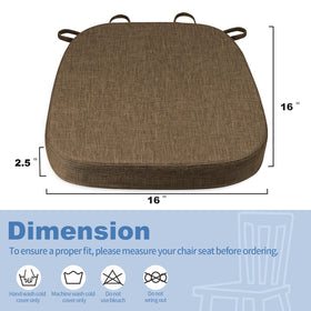 BUYUE silicone non-slip bottom keeps cushion securely in place