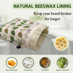 BYTTME beeswax bread bag bulk-loaf fits sourdough and baguettes