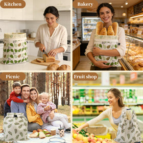 BYTTME beeswax bread bag freezer-safe option for long-term storage