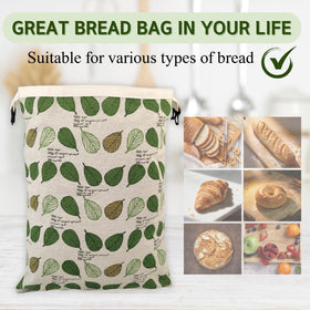 BYTTME beeswax bread bag multi-purpose storage for snacks and produce
