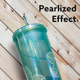Bzyoo SIP 24oz tumbler double-wall keeps drinks cool.