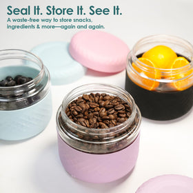 Cafezi borosilicate glass microwave-safe bowl ideal for reheating meals.