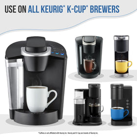 Caffenu kettle compatibility use image indicating descaler also works with kettles