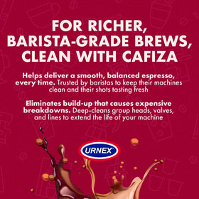 Cafiza is made in the USA and NSF listed for trusted use.