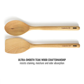 Calphalon Prime skinny silicone scraper for tight gaps and scraping