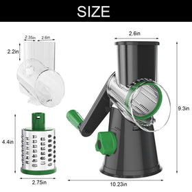 Cambom grater handles vegetables and nuts with versatility