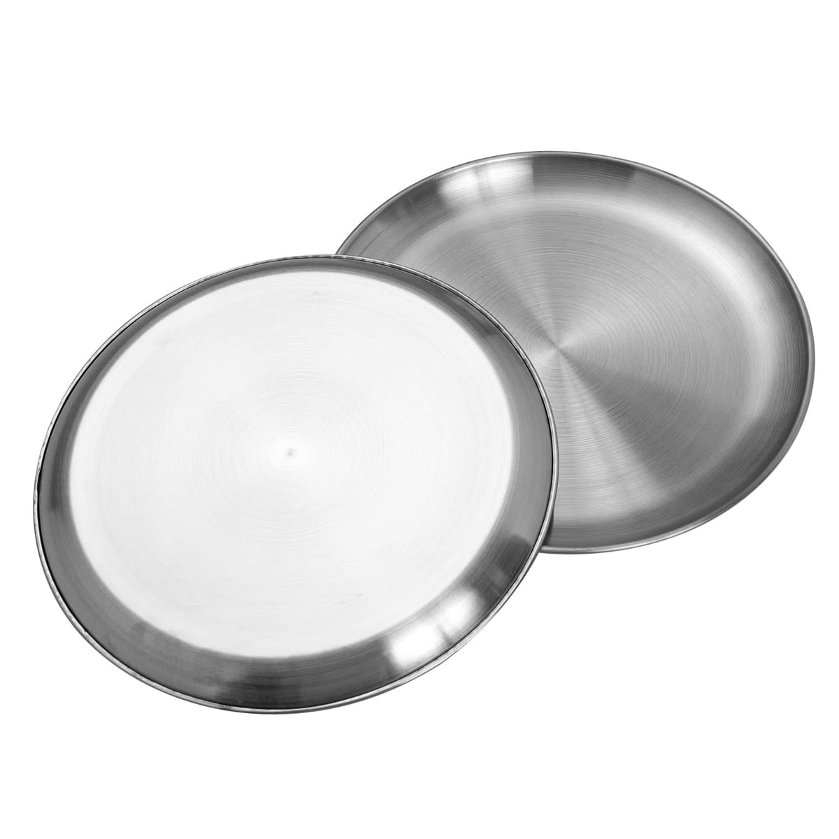 CAMBUY 304-grade plate close-up, corrosion-resistant and odorless for safe reuse.