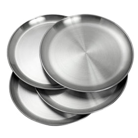 CAMBUY 9 inch plate ready for dishwasher cleaning after meals.