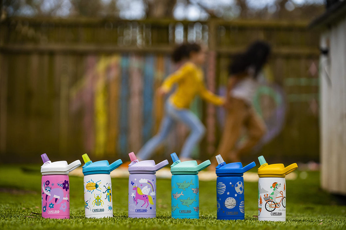 CamelBak Eddy+ Kids powder-coated finish withstands daily wear.