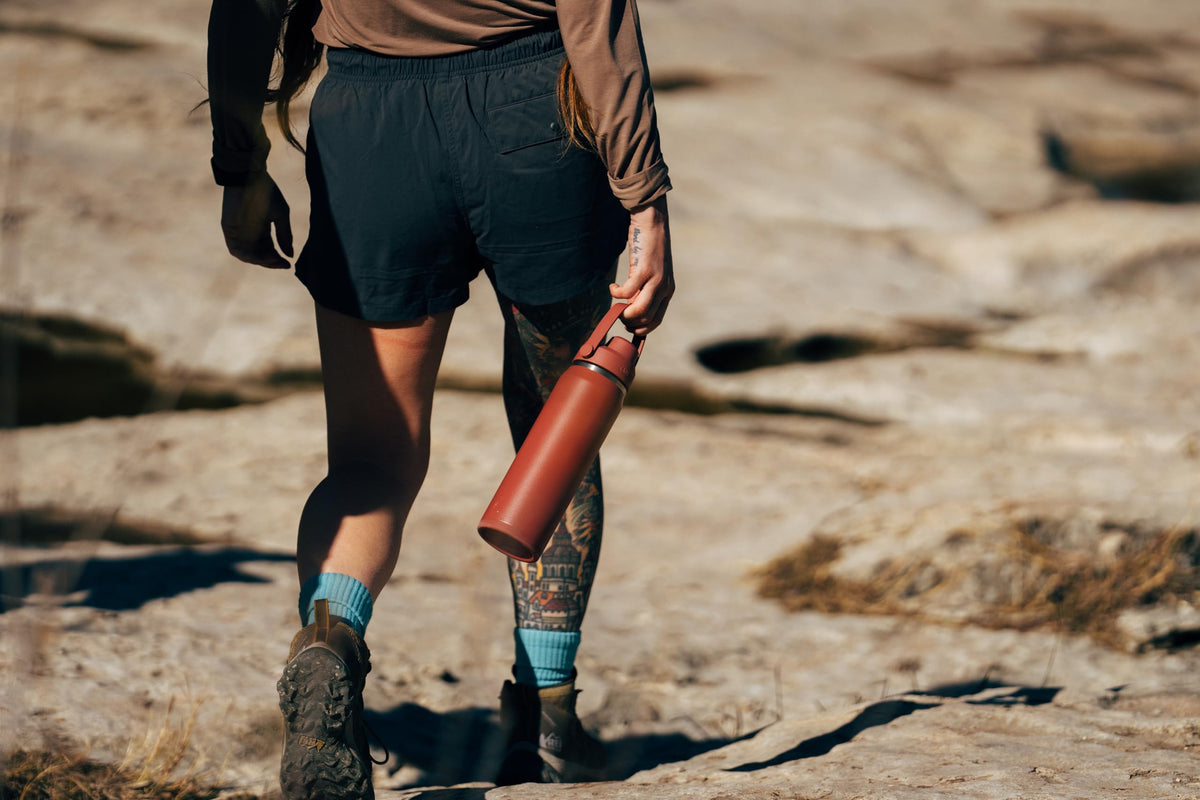 CamelBak Thrive Chug stainless steel body shows rugged, long-lasting construction