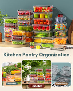 Canfanni extra labels and pen for simple meal planning and organization.