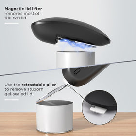 Canslab Ultrablade PRO wall-mounted design keeps counters tidy and accessible