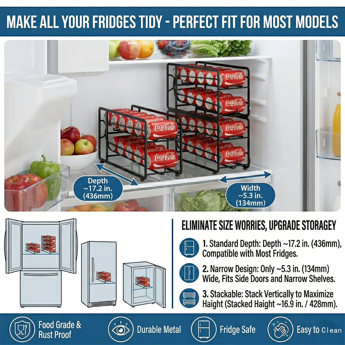 CANYAVE sturdy alloy steel construction ensures durability and stability
