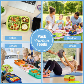 Caperci lunchbox microwave-safe for quick reheating at work or school.