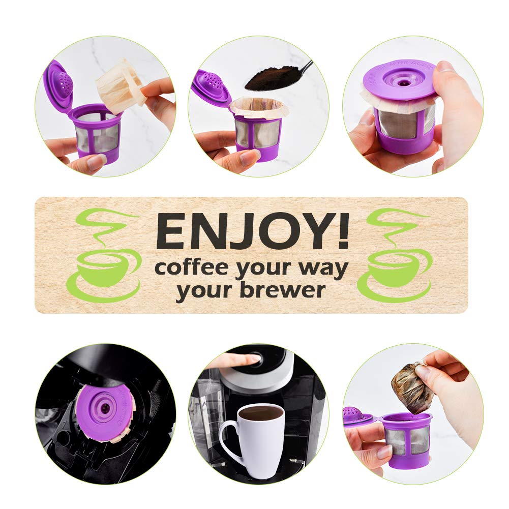 CAPMESSO patent-design filter provides reliable single-serve filtration.