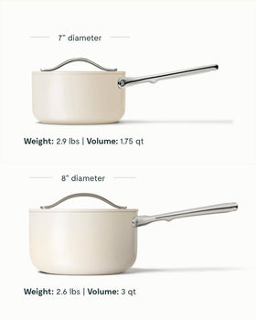 Durable Caraway pan delivers quick cleanup and smooth food release