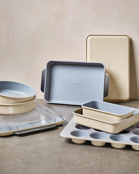 Caraway sage kitchen decor image shows a functional baking staple.