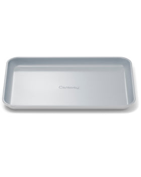 Caraway small baking sheet with oven-ready surface for versatile, even baking