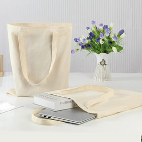 Carbrea blank tote ready for customization with paint or embroidery