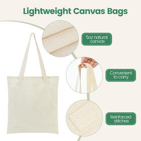 Carbrea bulk tote versatile for grocery shopping and gifts
