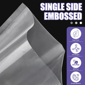 CAREGY cutter-friendly bags allow clean cuts for exact sizing