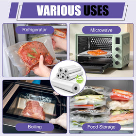 CAREGY sous vide ready bag roll for precise cooking temperature