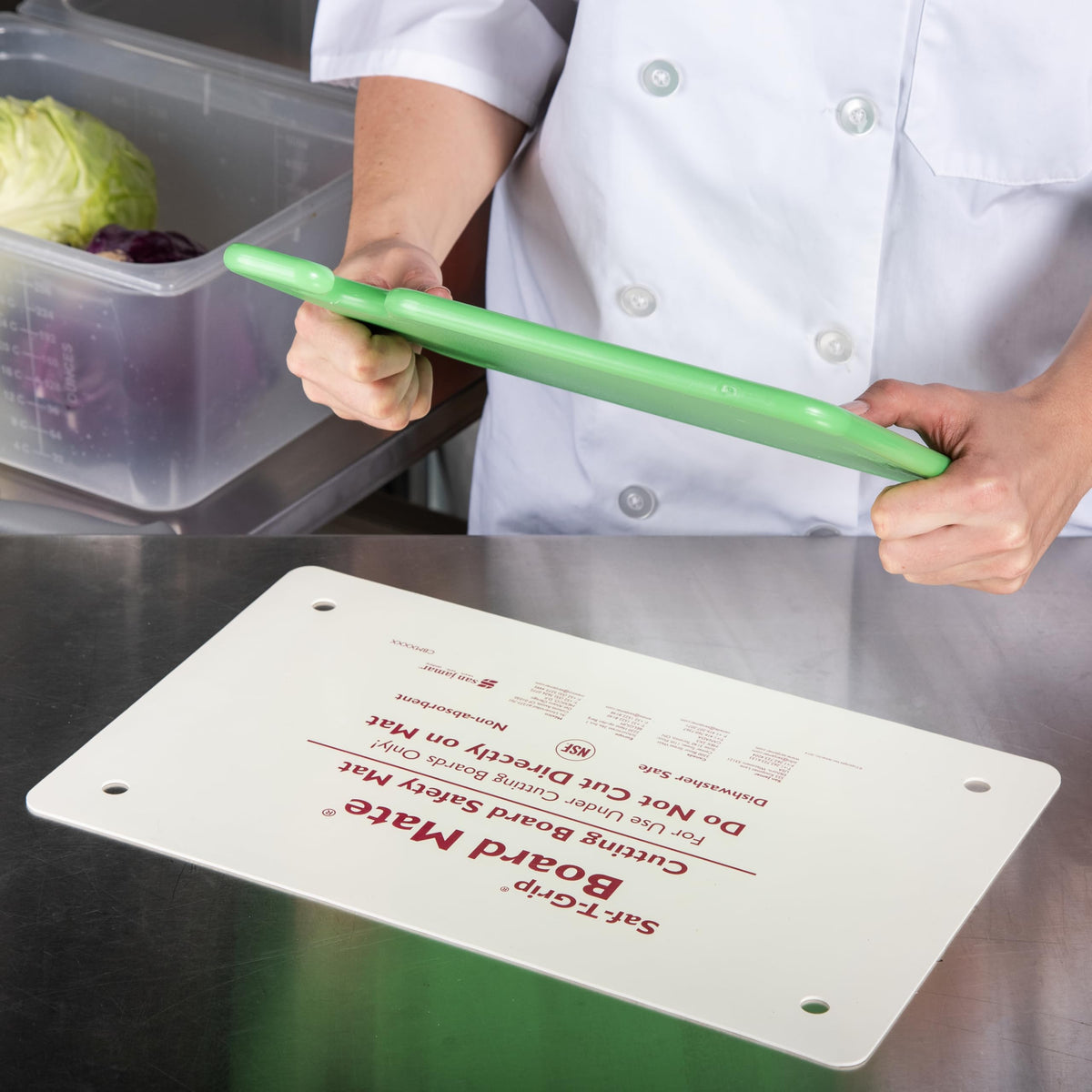 Made in the USA Carlisle mat delivers durable performance in home kitchens.