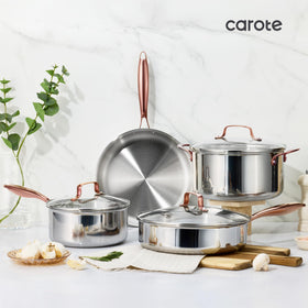 CAROTE pan ready for deglazing to build flavorful sauces.