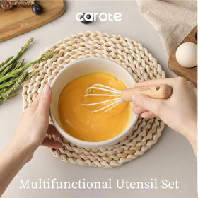 CAROTE pasta fork helps lift spaghetti without clumping