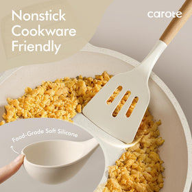 CAROTE solid spoon for stirring sauces and scooping