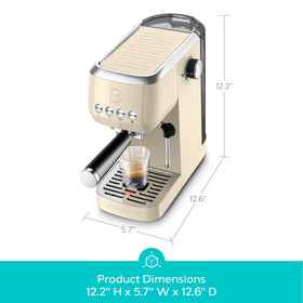 Portafilter and tamper with spoon included with CASABREWS 3700
