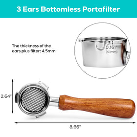 CASABREWS portafilter compatible with CM5418 and 3700 Essential machines
