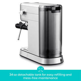 CASABREWS CM5418 portafilter and filter set enabling single or double shots