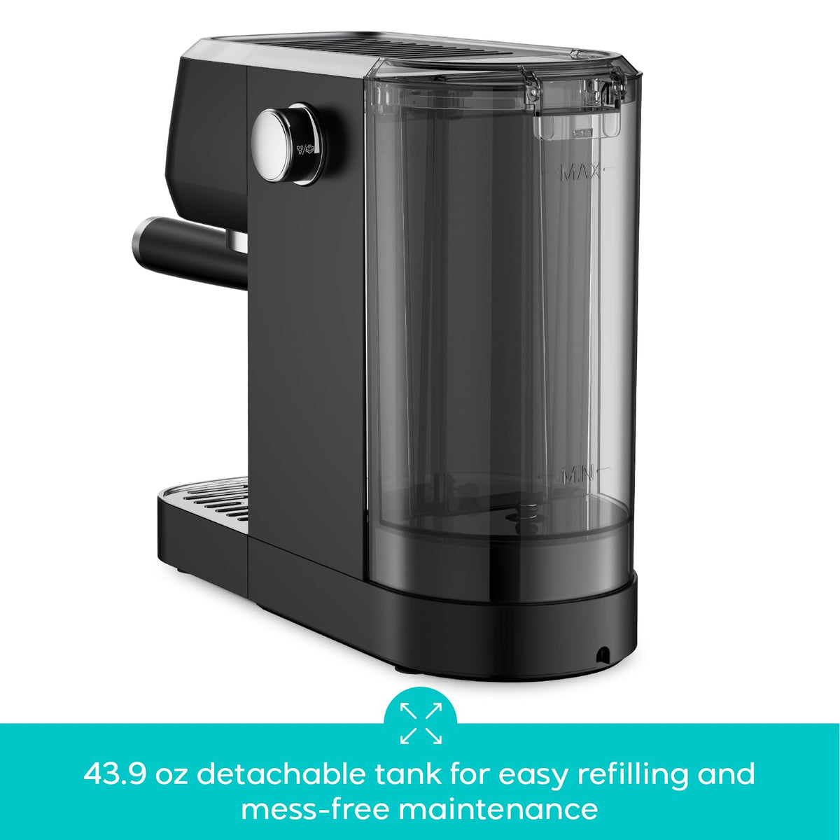 CASABREWS portafilter and tamper included for authentic espresso