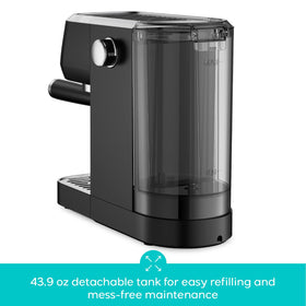 CASABREWS portafilter and tamper included for authentic espresso