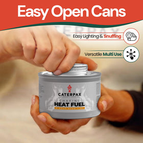 Caterpax easy-light with resealable lid for safe relighting