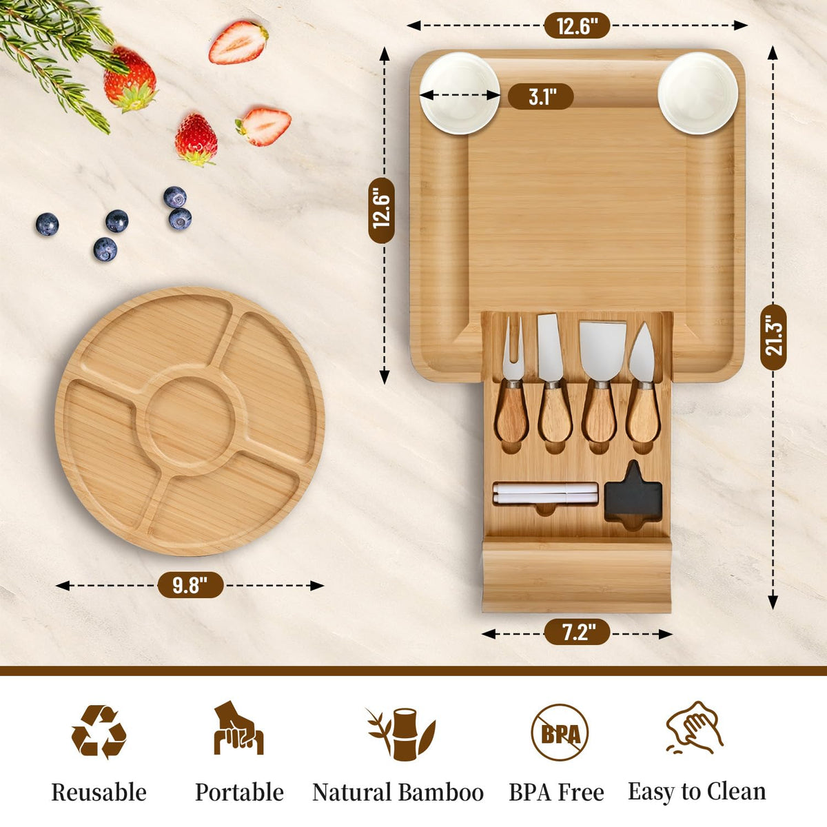 CAWIU elegant hosting setup elevates gatherings with a polished presentation.