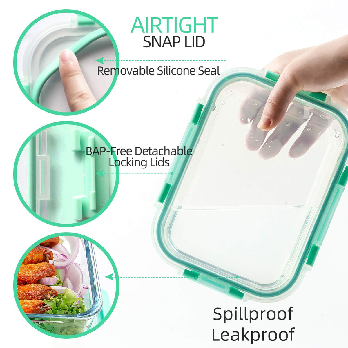 C CREST borosilicate glass is oven safe up to 700°F