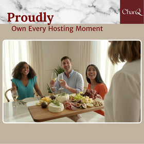 CharQ wedding and housewarming gift positioned as a thoughtful keepsake.