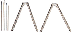 Chef Craft nut picks with ergonomic handles for precise shelling and meat retrieval.