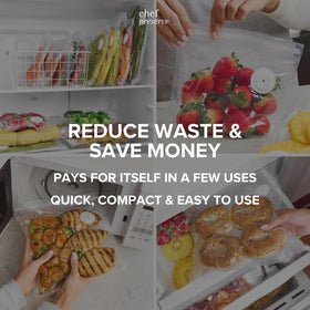 Chef Preserve medium bags in dishwasher for easy cleanup and reuse.