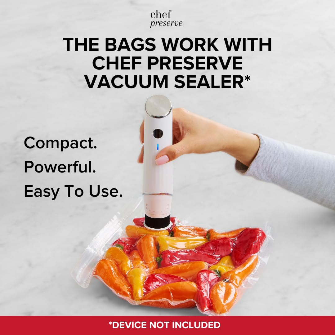 Chef Preserve bag for microwave use after unsealing for reheating