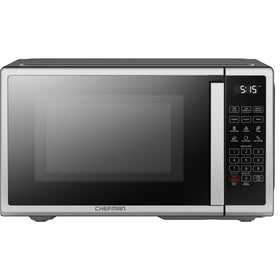 Chefman countertop microwave with 6 presets for confident meal prep