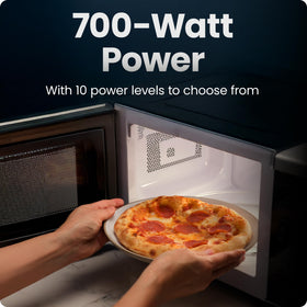 Chefman eco mode indicator showing energy-saving operation.